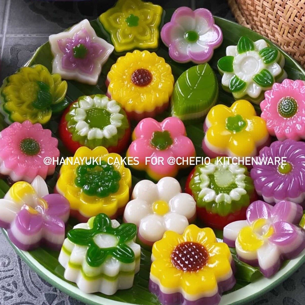 Chefio Cetakan Silikon Cupcake Muffin Mini Putu Ayu Puding Kue Talam Sabun