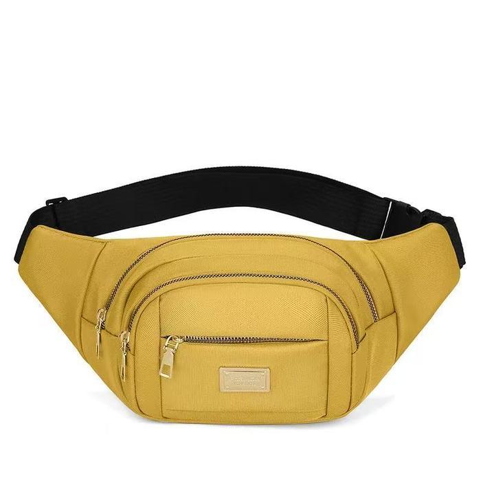 Tas Pinggang Wanita 1260 kelas atas model multi-layer yang baru ini memiliki kapasitas besar dan coc