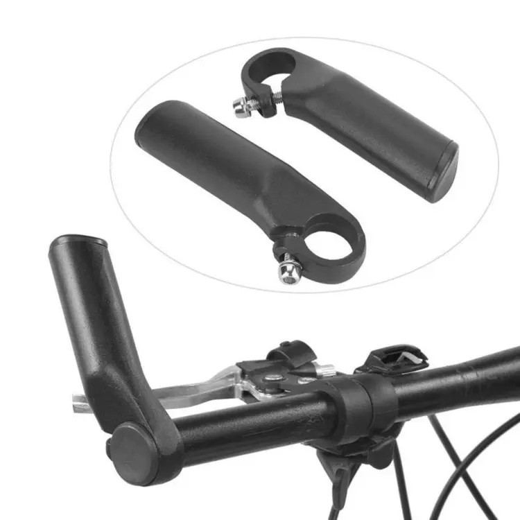 Tanduk ALLOY Bar End grip Stang Sepeda Handlebar carbon wake