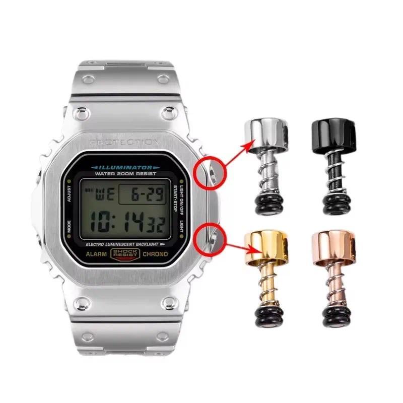 gwb5600 Stainless Steel Button For Casio G-shock GW-B5600 DW5600/GA-2100/ga2100 GMA-S2100 Wat Metal 