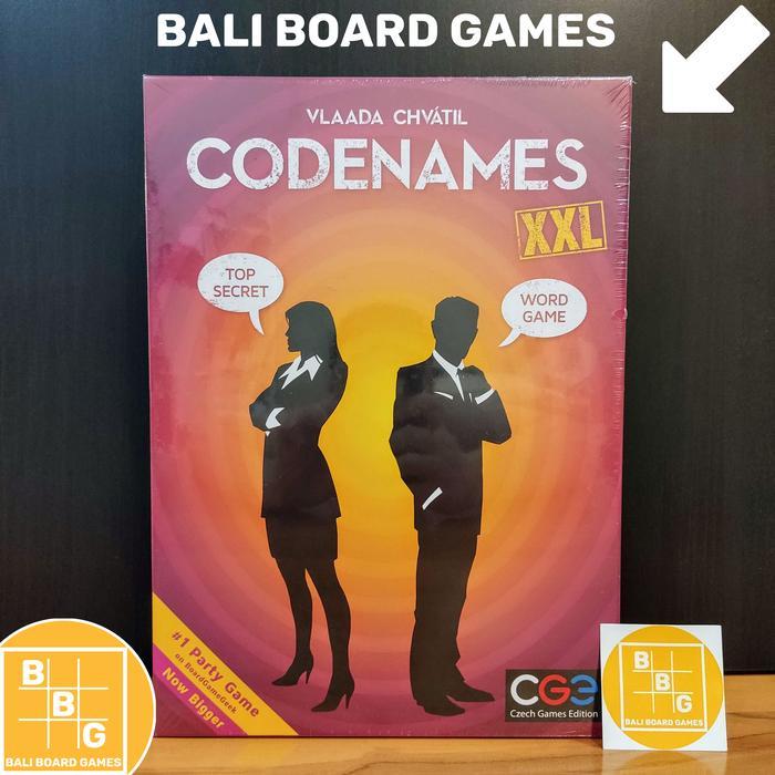 Codenames XXL Board Game - Original - BaliBoardGames - BBG