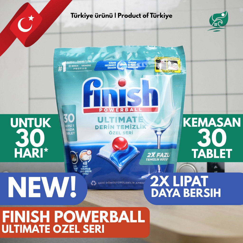READY Finish Ultimate Ozel Seri 30 Tablet Dishwasher Tablet