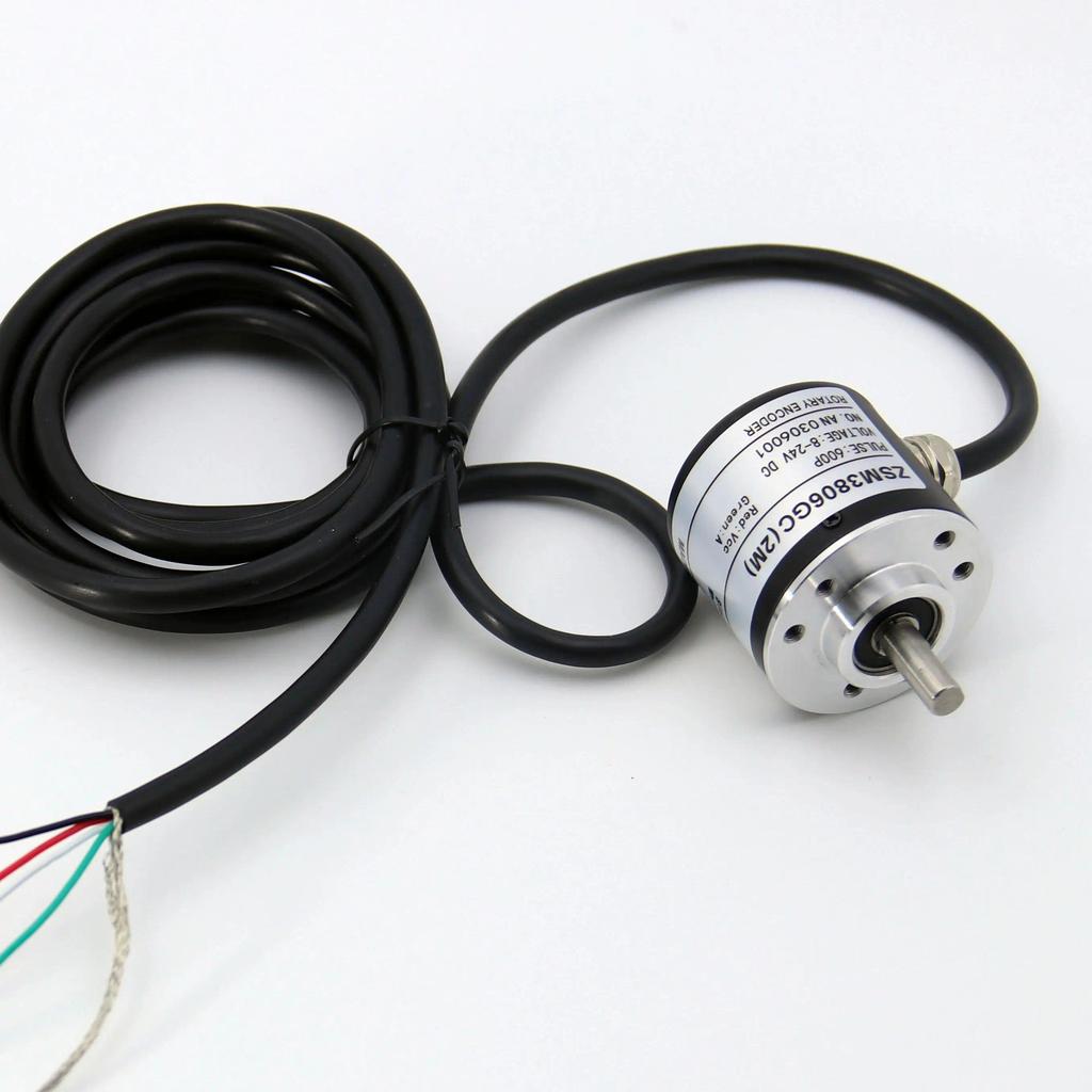 100200360400500600P Photoelectric Incremental Rotary Encoder AB 2phase NPN open collector output Opt