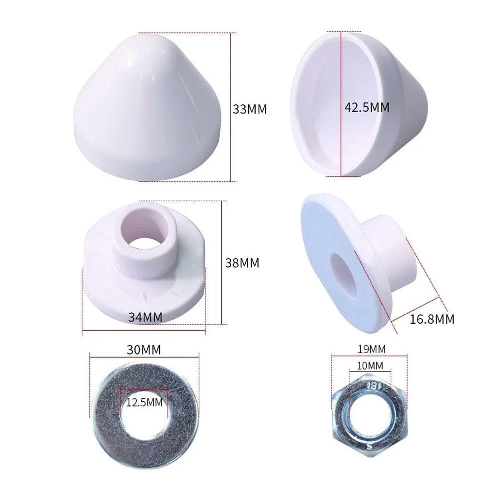 For Bathroom Renovation Toilet Connection Set Complete Harde Included High Shock Resistance For Gebe
