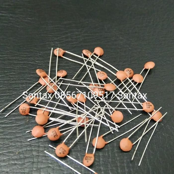 22pf capacitor kapasitor npo murata tdk kck keramik ceramic Big Salle 