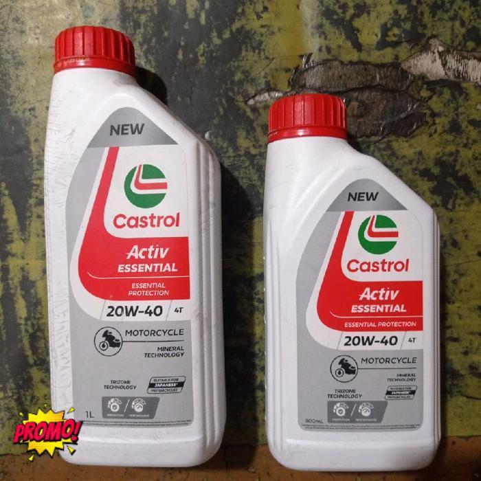 OLI CASTROL ESSENSIAL 20W-40 0,8 L