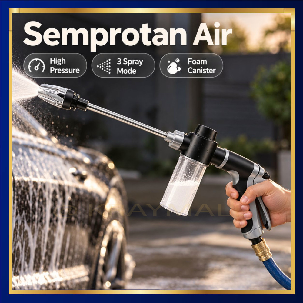 Semprotan Air Steam Cuci Mobil High Pressure Foam Water Gun - HP-10