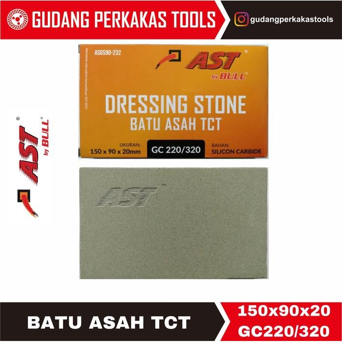 Batu gosok asah TCT hijau / dressing stone 150x90x20 AST