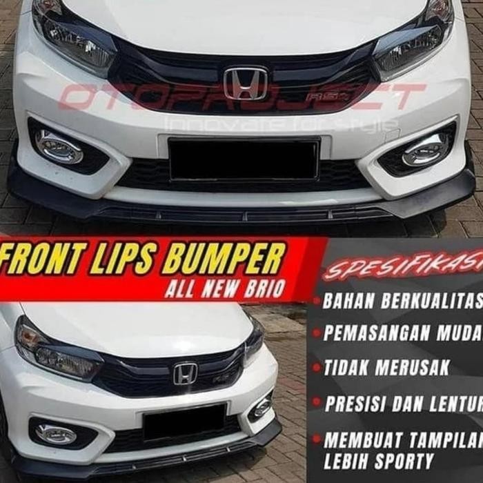 Front Lips Bumper Depan Carbon All New BRIO 2018 - 2022 Otoproject