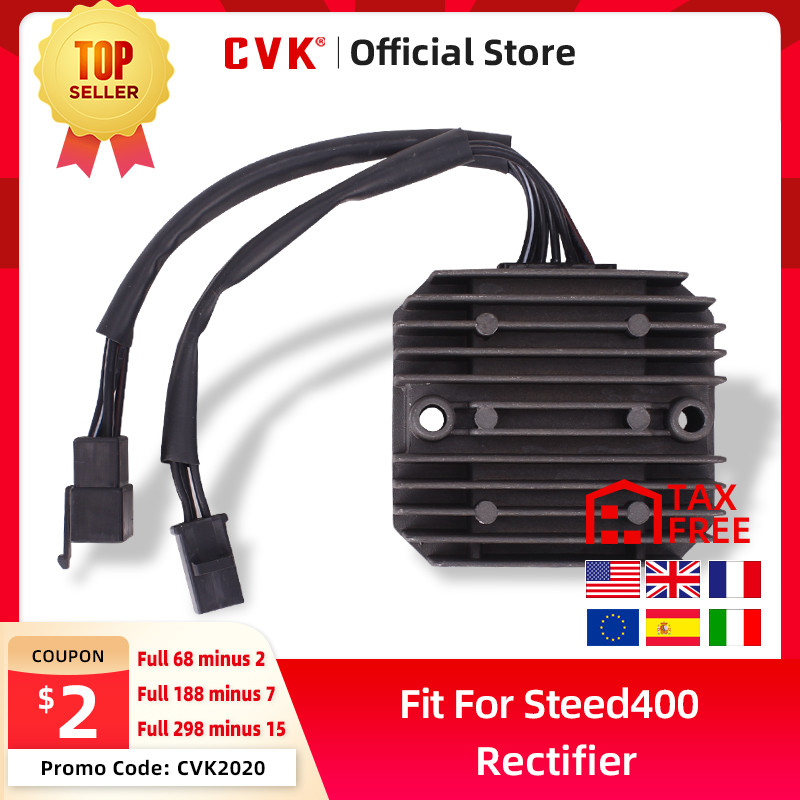 CVK Rectifier Voltage Regulator Charger For HONDA Steed NV400 NV600 Shadow VLX 400 VRX400 Steed400 S