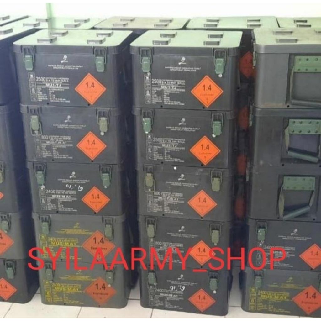 KOTAK BOK BEKAS PELURU PINDAD,BOK BEKAS PELURU,BOK PINDAD PLASTI
