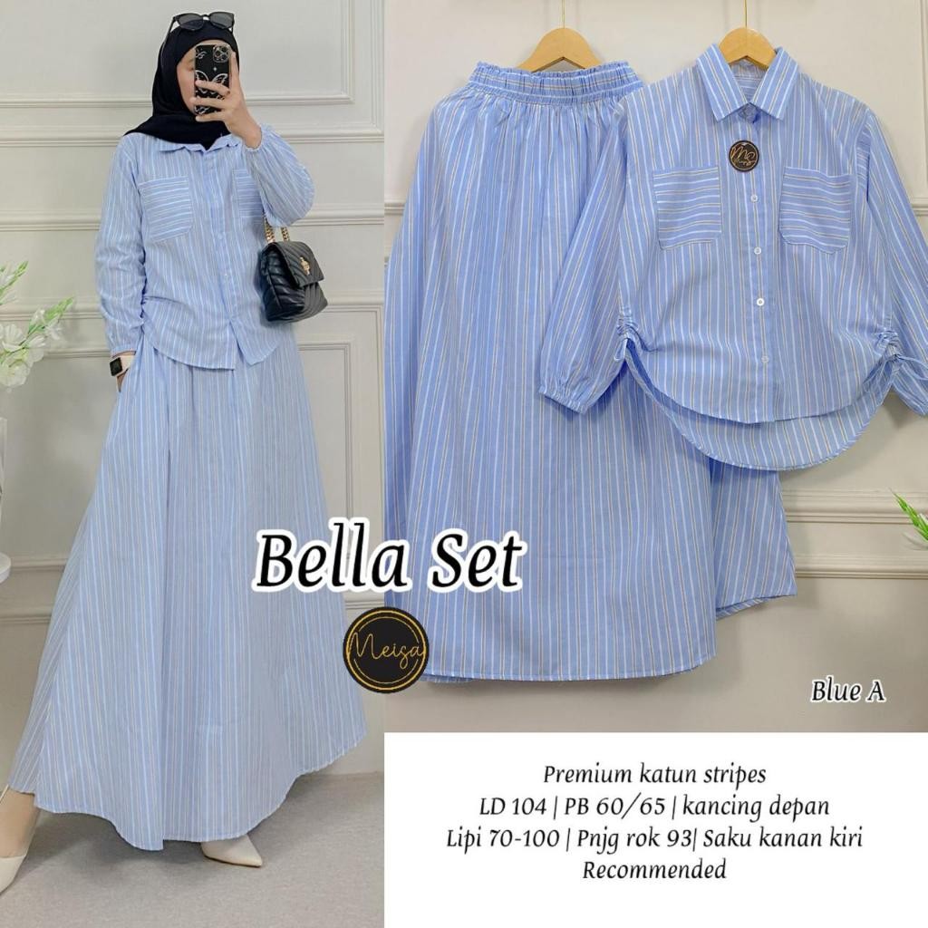 Fashion Wanita HQ BELLA SET  From MeiSa