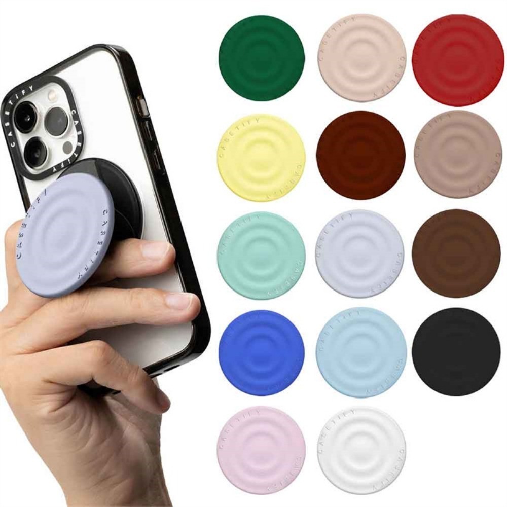 CASETiFY Ripple Stand Super Magnetic Fold Holder With Box For iPhone Universal Mobile Waves Liquid S