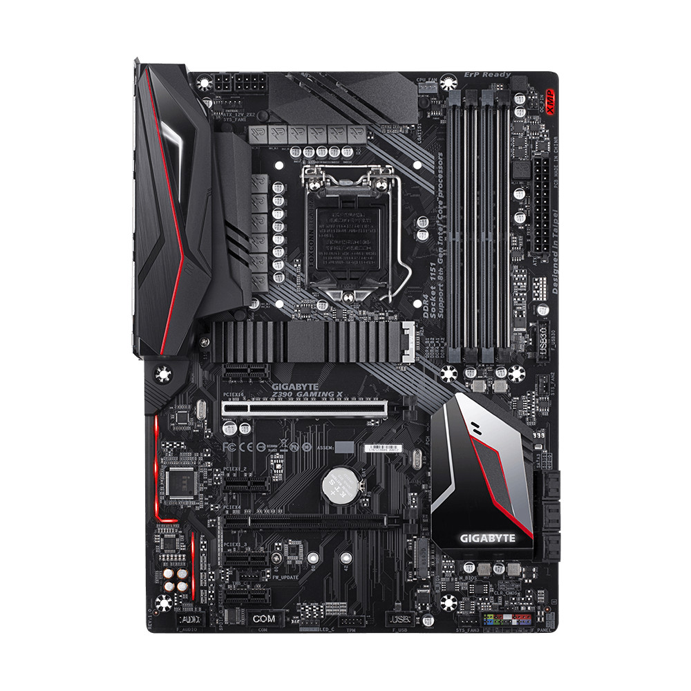 GIGABYTE Z390 GAMING X  LGA1151 Motherboard DDR4 Intel i9 i7 i5 i3 CPU Intel Z390 Gaming Placa-mãe 1