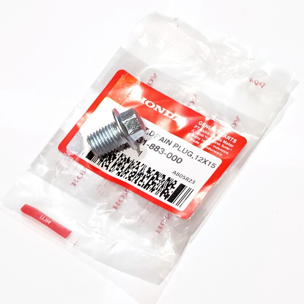 BAUT BAUD TUTUP TAP OLI HONDA BEAT VARIO SCOOPY SPACY BEAT FI GENIO VARIO 125 150 ORI