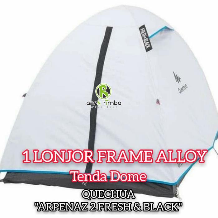 FRAME ALLOY TENDA DOME QUECHUA ARPENAZ 2 FRESH & BLACK UTAMA 1 LONJOR