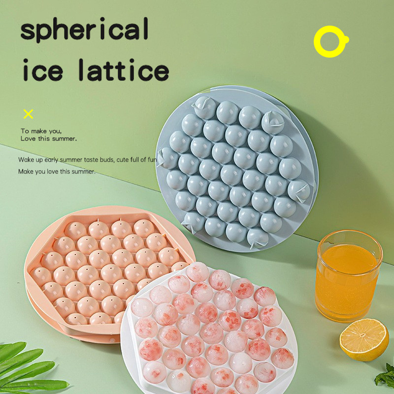 Kaiyo Kisi Pembuat Es Bulat Kotak Pembuat Es Rumah Tangga Cetakan Hoki Es Buatan Sendiri