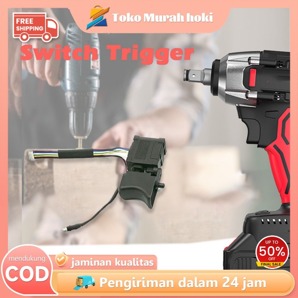Switch Control Bor Baterai Saklar Trigger Impact Baterai Saklar Mesin Bor Switch Bor Impact