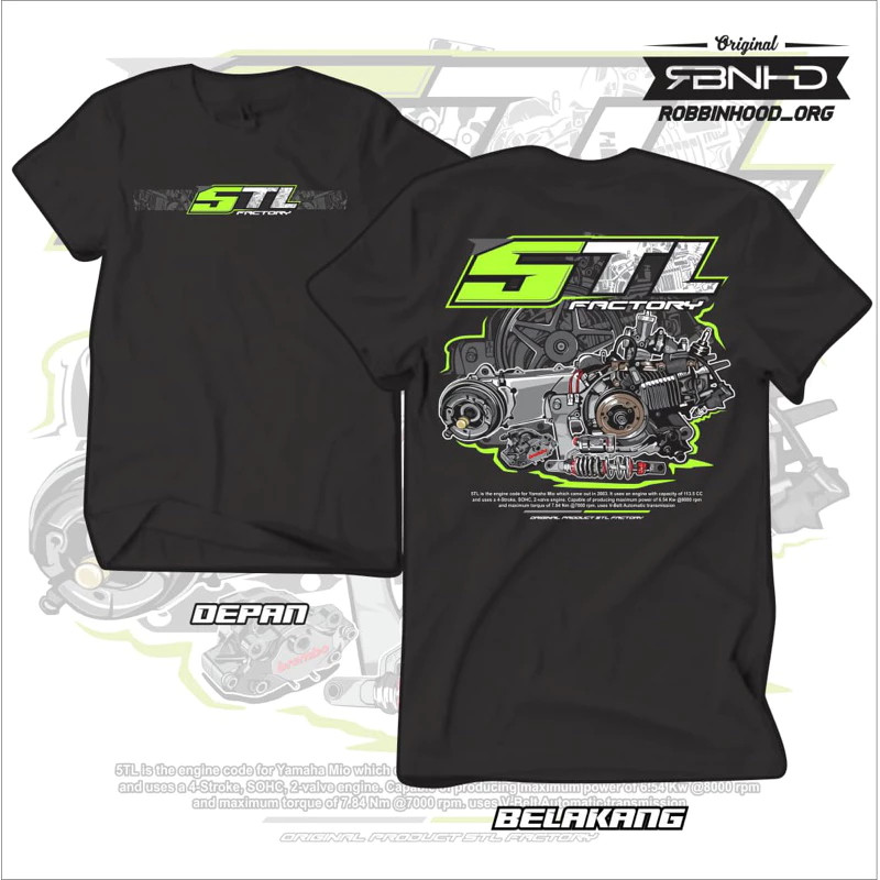 Kaos 5TL Factory Kaos Mio Sporty Mio Smile Kaos Matic Gank