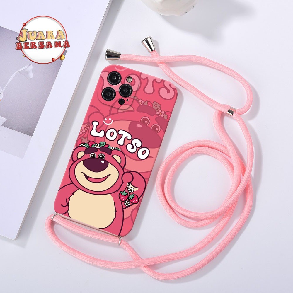 [MCT38] Softcase Macaroon Tali For Redmi Note 13 Note 14 9C 9A 12c 14c Poco C40 9T Case Tali