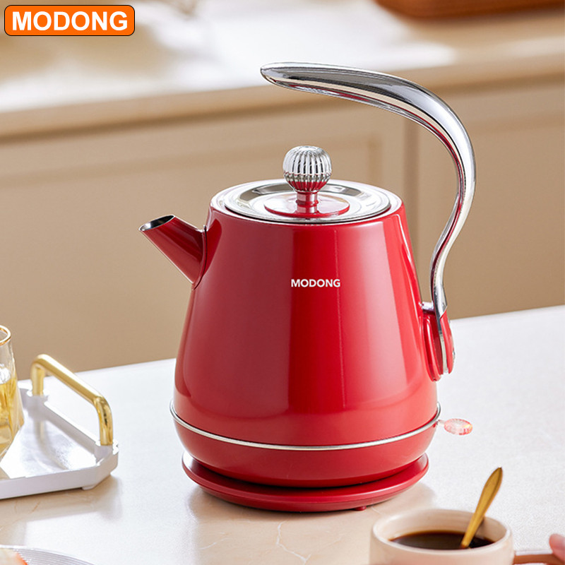 MODONG 1.8L Insulation Electric Kettle 220V Kitchen Appliances Stainless Steel Smart Kettle 1500W Sa