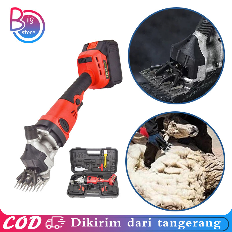 Alat Potong Rambut Kambing Mesin Pisau Cukur Bulu Clipper Domba Pemangkas Bulu Alat Cukur Pencukur B