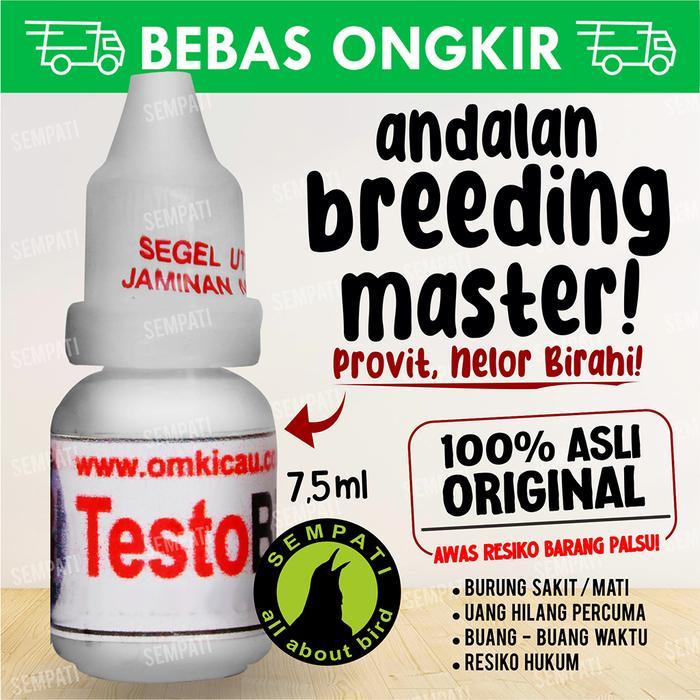 [ b2pjeefkcw ] || TESTO BIRD CAIR OM KICAU VITAMIN BURUNG MENINGKATKAN PRODUKSI HORMON