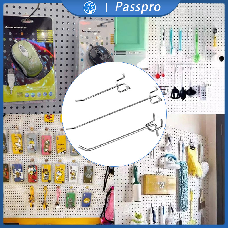 Isi 10 Cantolan Barang Hook Ram Gantungan 10/15/20cm Triangle Hook Ram Tripod Display Cantolan Baran