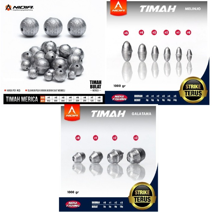 Timah Mancing | Timah Galatama- Timah Bulat Merica - Gendang - Melinjo