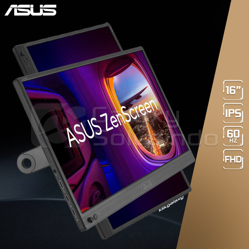 ASUS ZENSCREEN MB169CK 16" IPS FHD 60Hz Portable Monitor - CG