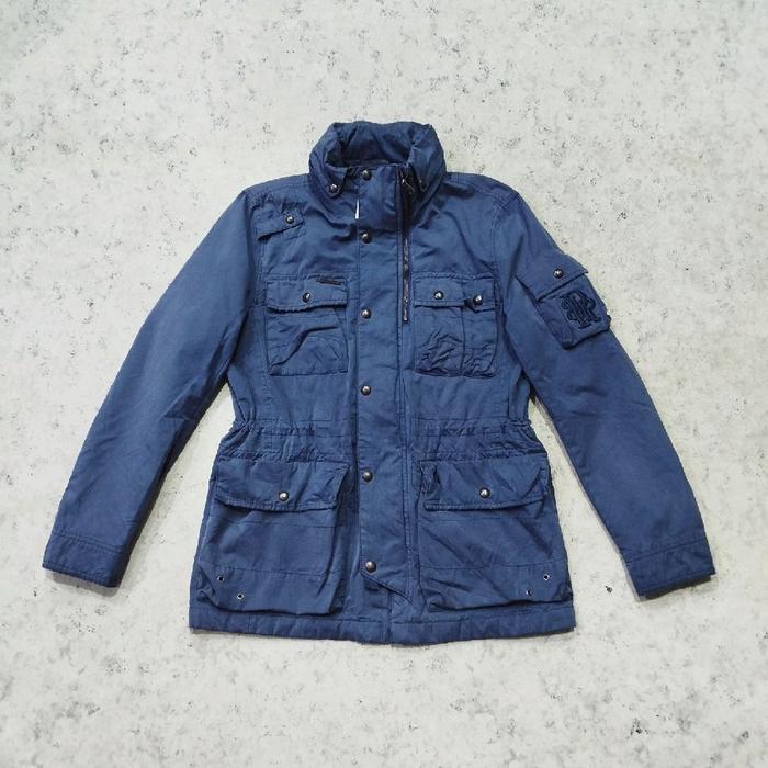 jaket vintage parka BEAN POLE hidden hoodie bisa di lipat multi pocket banyak saku jaket tactical sa