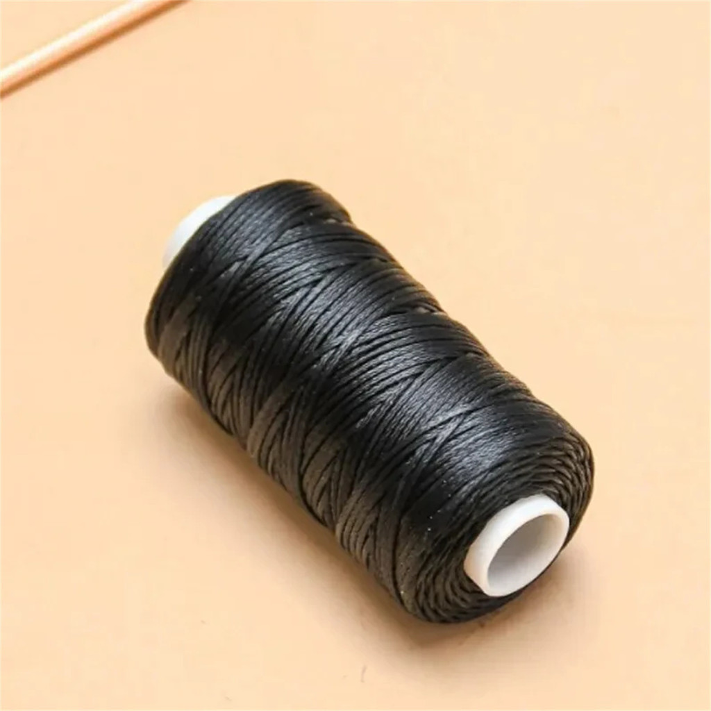 1pcs 50m leather sewing wax thread - Practical long thread for leather DIY/ book binding/shoe repair