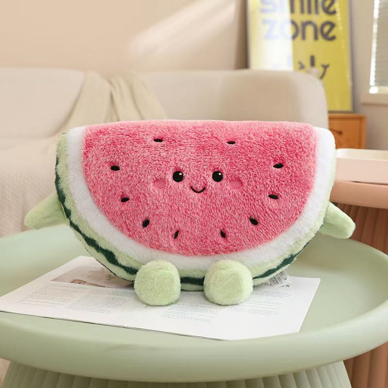 Jellycat's latest simulation hugging watermelon doll filled plush toy doll cartoon anime cute gift f