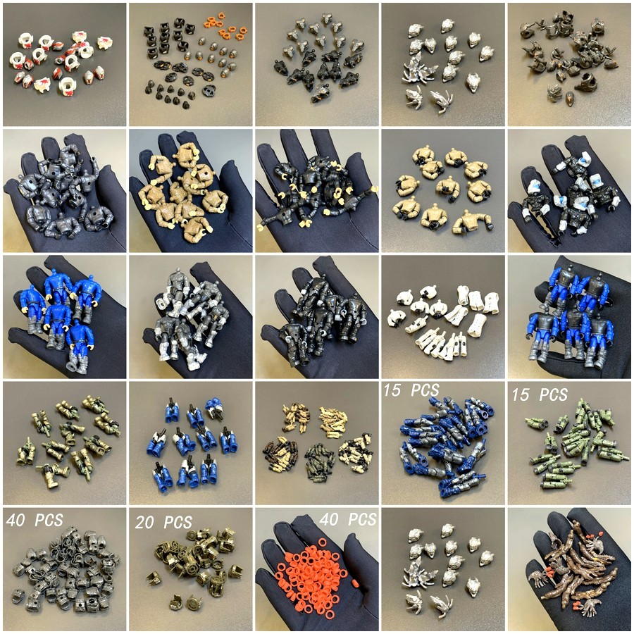 Heads Body Helmets Armor For Mega Construx UNSC Call Of Duty Soler Trooper Convenant Warriors Master