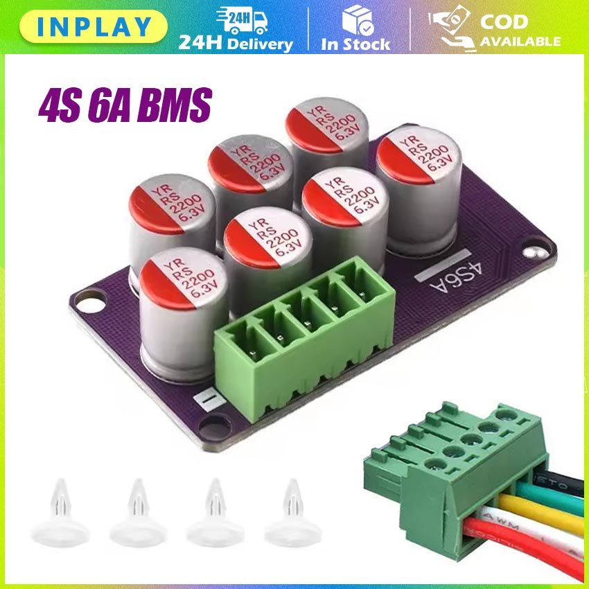 Active Balancer 4S 6A LiFePO4 / Modul Penyeimbang Baterai Lithium 12V / Papan Balancer Aktif / Alat 