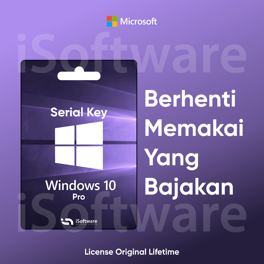 Lisensi Windows 10 Pro Original Lifetimes