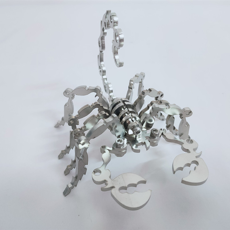 MOKR Small Scorpion 3D Metal Puzzle children's toys education training  Birthday gifts DIY handcraft