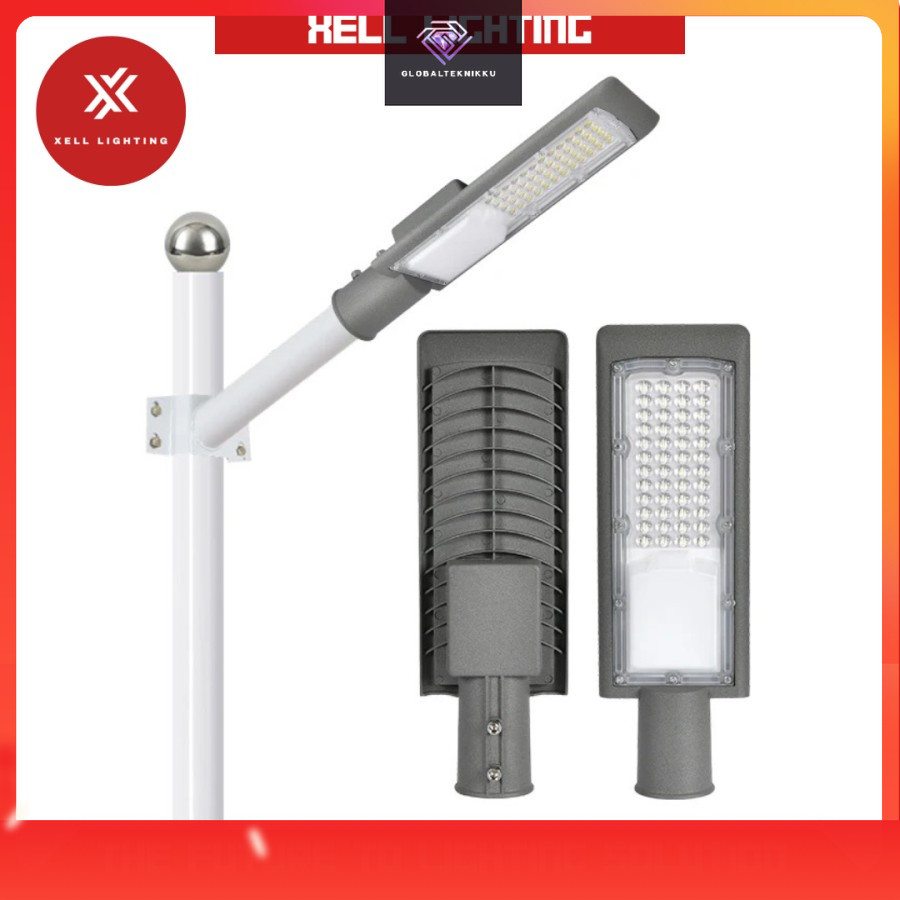 lampu jalan pju 50w 100w 200w led kap pju 50 watt 100 watt 200 watt waterproof IP65