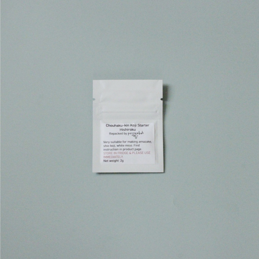 READY Hishiroku Chouhaku-Kin Koji Starter for Rice Koji, Amazake, Miso, repacked 2g & 5g