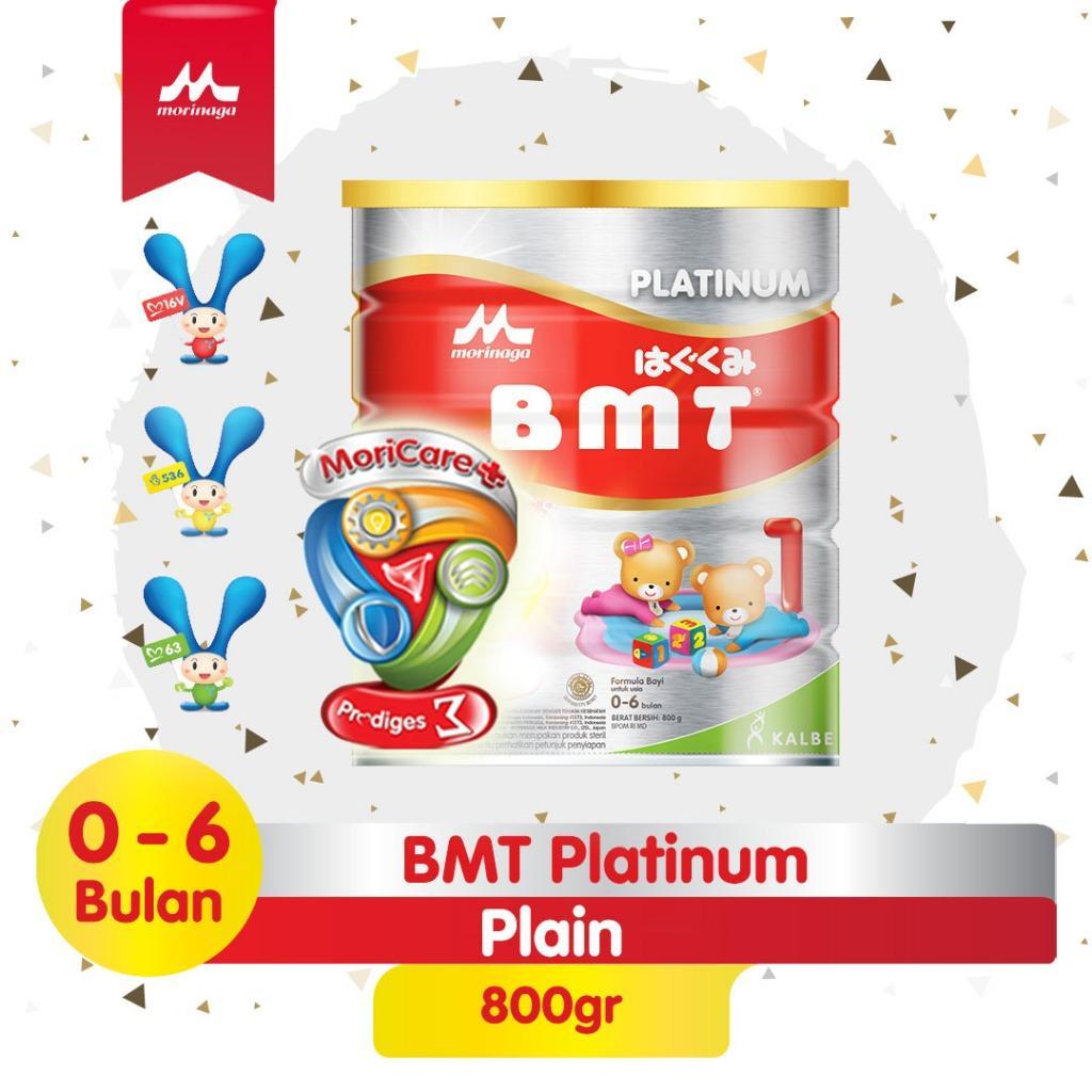 Morinaga BMT Platinum 800gr - BMT Susu Formula Usia 0-6 Bulan 800 gr