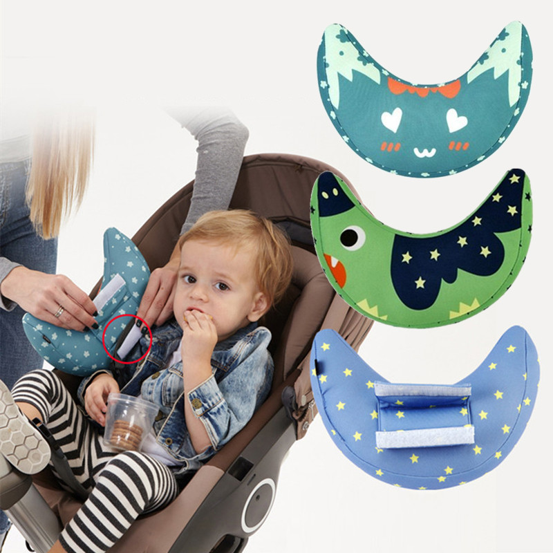 Children Auto Car Seat Headrest Pad Shoulder Support Cushion Cotton Soft Sleep Pillow High Quality C