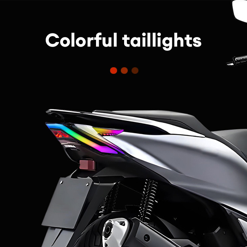 Lampu Belakang RGB Modifikasi Motor Cocok untuk HONDA PCX160 2021