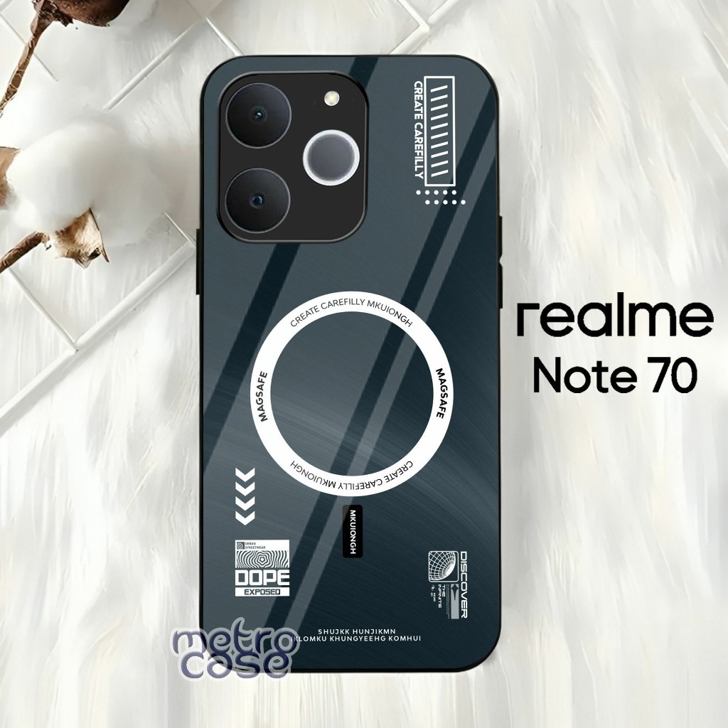 Softcase Hp Glass Kaca Kilau REALME NOTE 70 - REALME NOTE 70 2025 - NOTE 70 - REALME NOTE 70 - G84