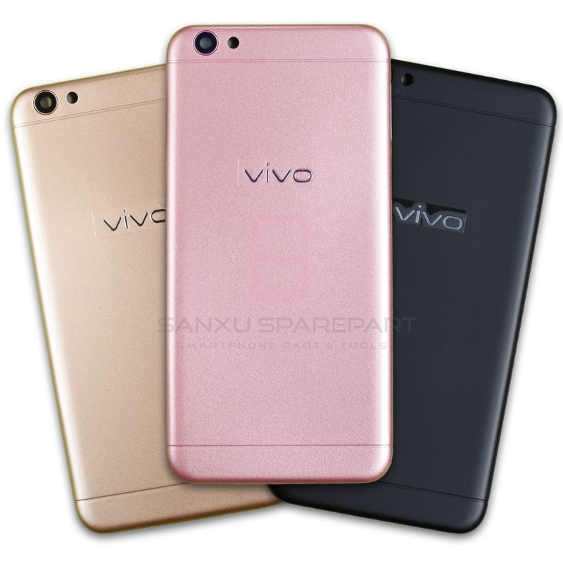 BackDoor Kesing Tutup Belakang HP VIVO V5 1601 / VIVO V5 Lite 1609 - Cassing Housing Back Door Cover