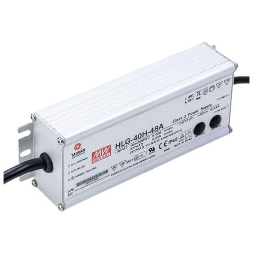 HLG-40H - LED DRIVER 40WATT CONSTANT VOLTAGE + CURRENT - MEAN WELL - 48A