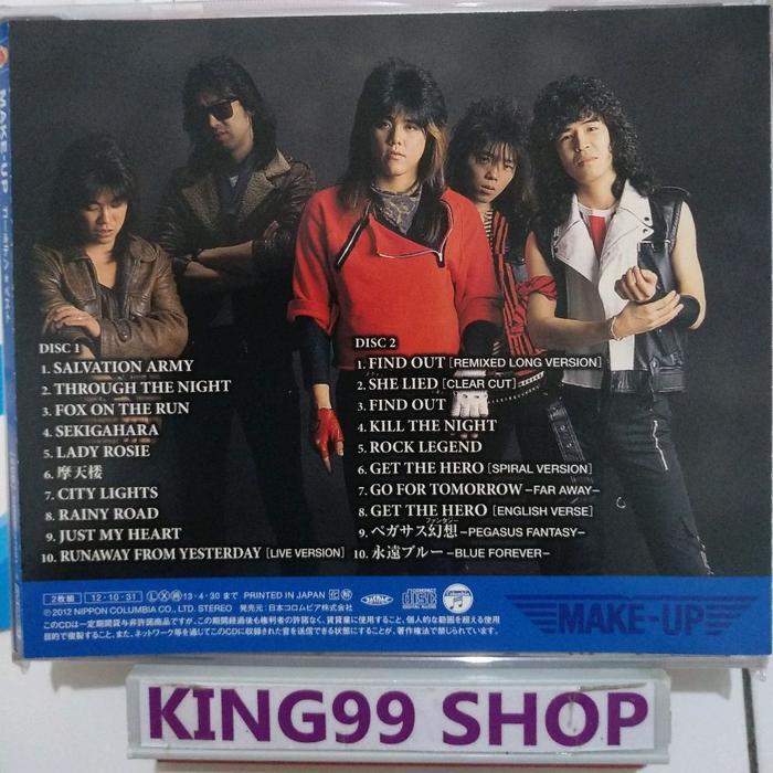 CD MAKE UP - GOLDEN BEST (2CD SET). trixter bon jovi journey anthem white lion firehouse cinderella 