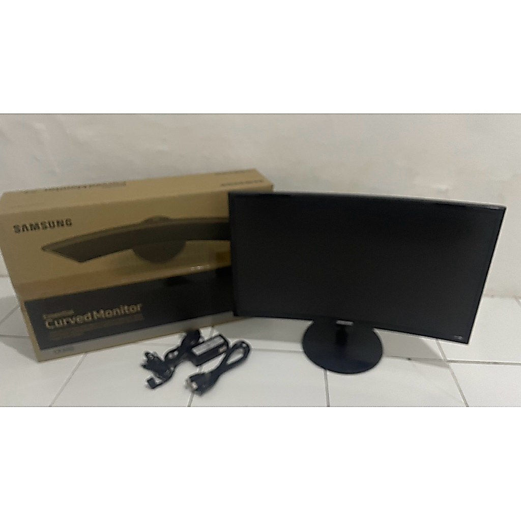 Monitor Samsung Curved CF390 24 inch Bekas/Second/Preloved