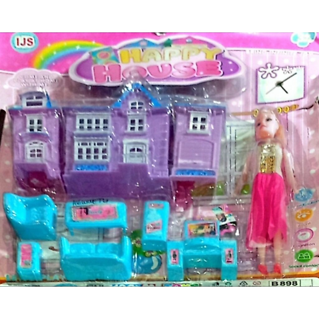 Barbie Doll Rumahan Happy House Barbie