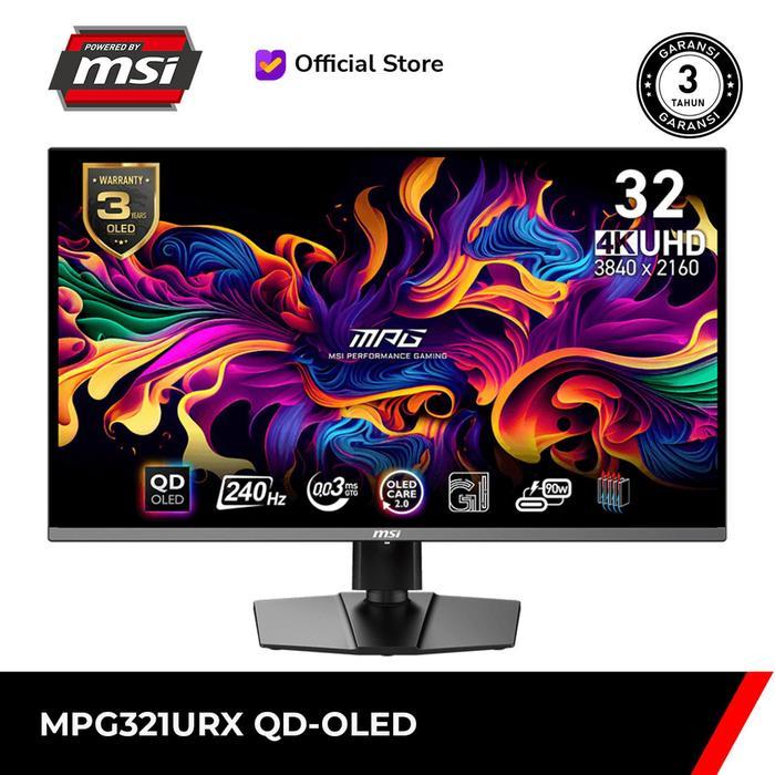 MSI MPG321URX QD-OLED Monitor