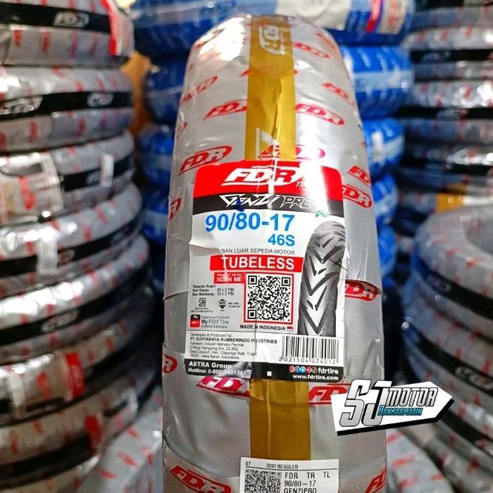 Ban Luar FDR - Genzi Pro 90/80-17 Tubeless - ban